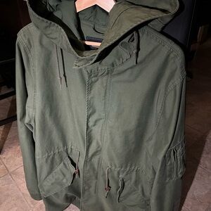 Alpha Industries Olive Military Jacket